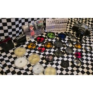 Canon AE-1 Program 35mm Film Camera Bundle w/ Lens Filters Bag 📸🎞️